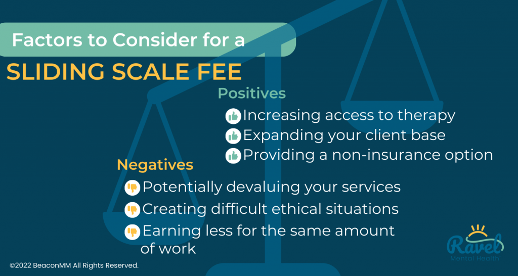 How to Set a Slidingscale Therapy Session Rate